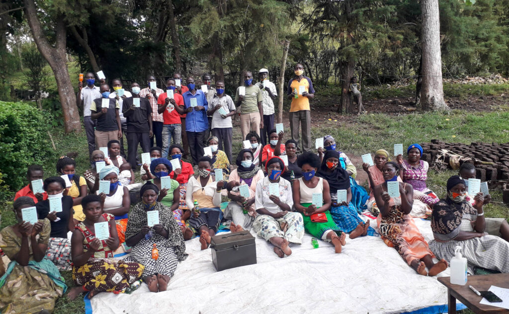 A group of VSLA users 