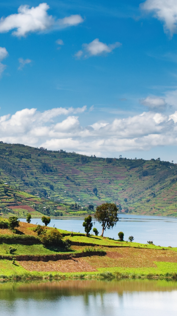 Lake in Uganda