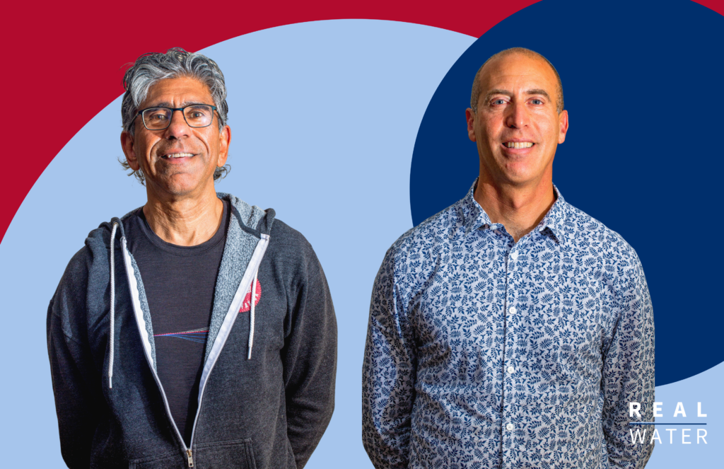 Portrait of Ranjiv and Jeff 