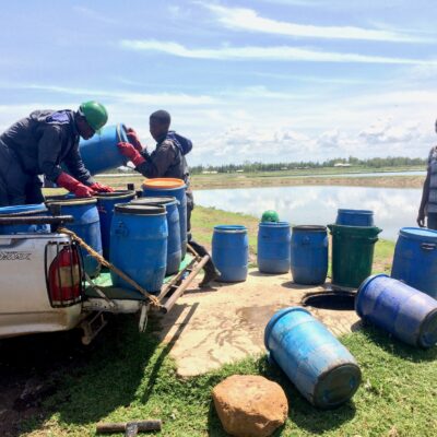 Kisumu Manual pit-emptying