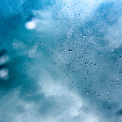 Banner backround for Aquaya job post, blue and water