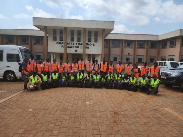 The second Water Quality Testing cohort in Uganda.