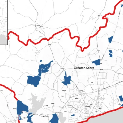 piped water study areas in ghana