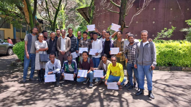 The second Water Quality Testing cohort in Ethiopia.
